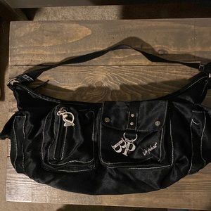 Baby Phat Black Hobo Bag/Purse